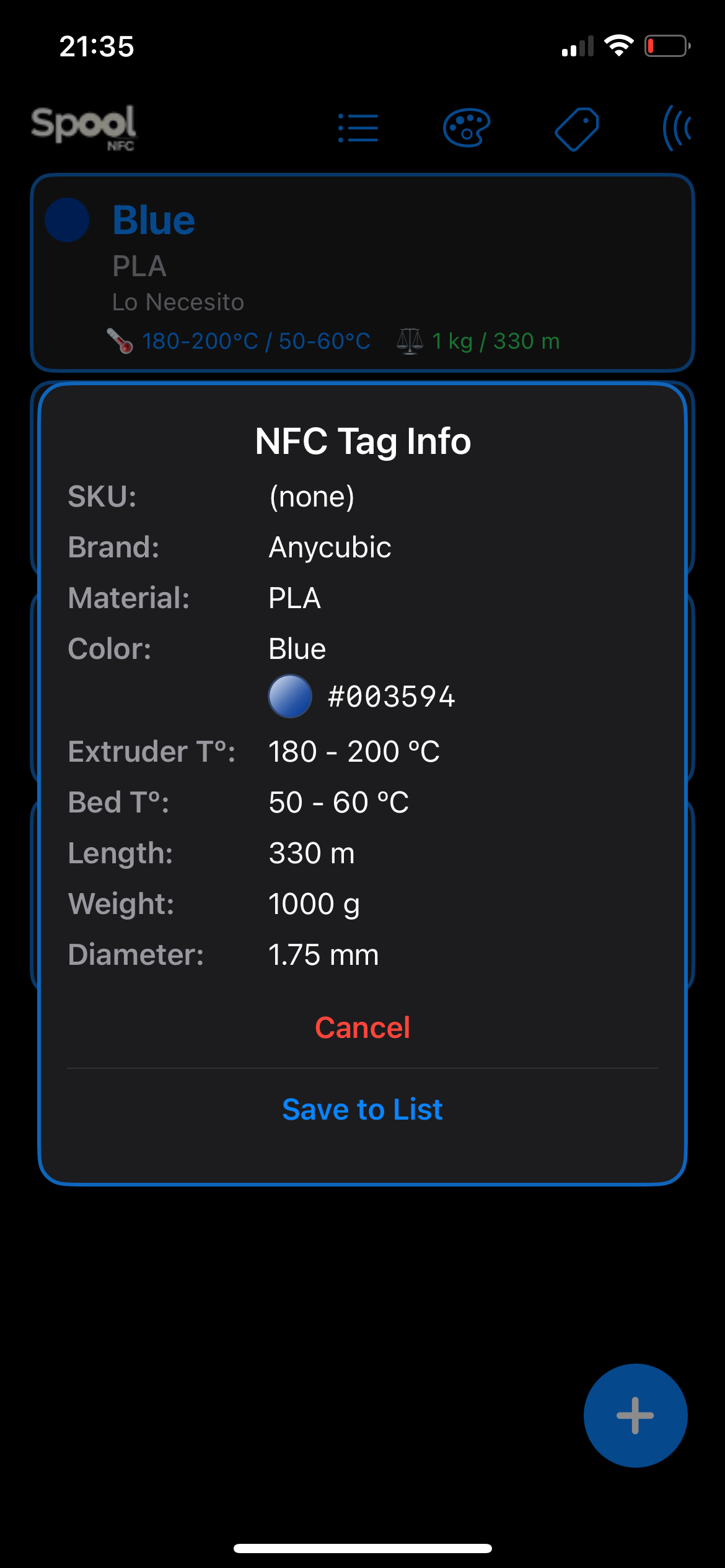 NFC Tag Info